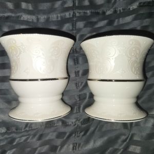 Lenox Opal Innocence Wedding Promise  candle votives